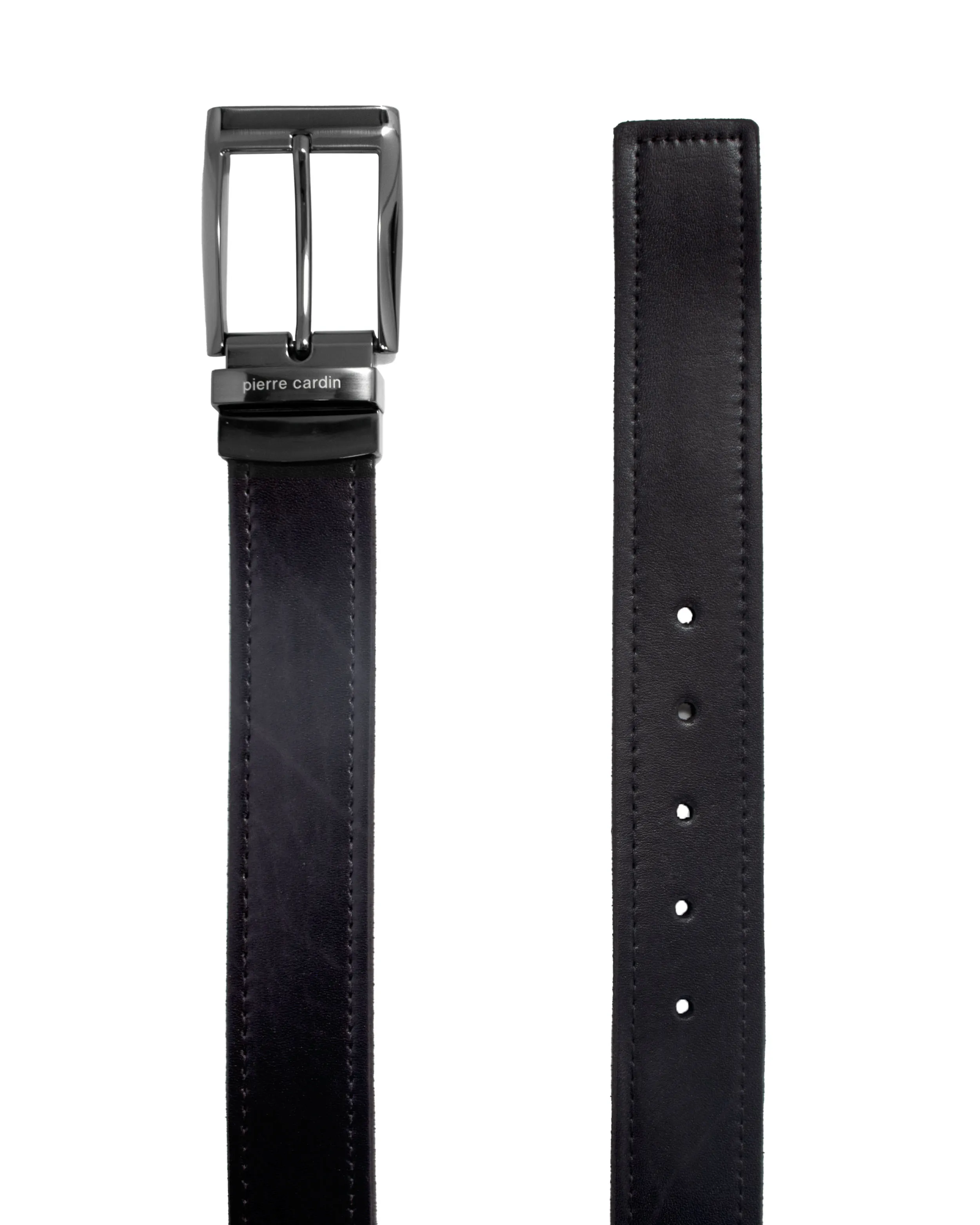 Cinturón casual reversible negro
