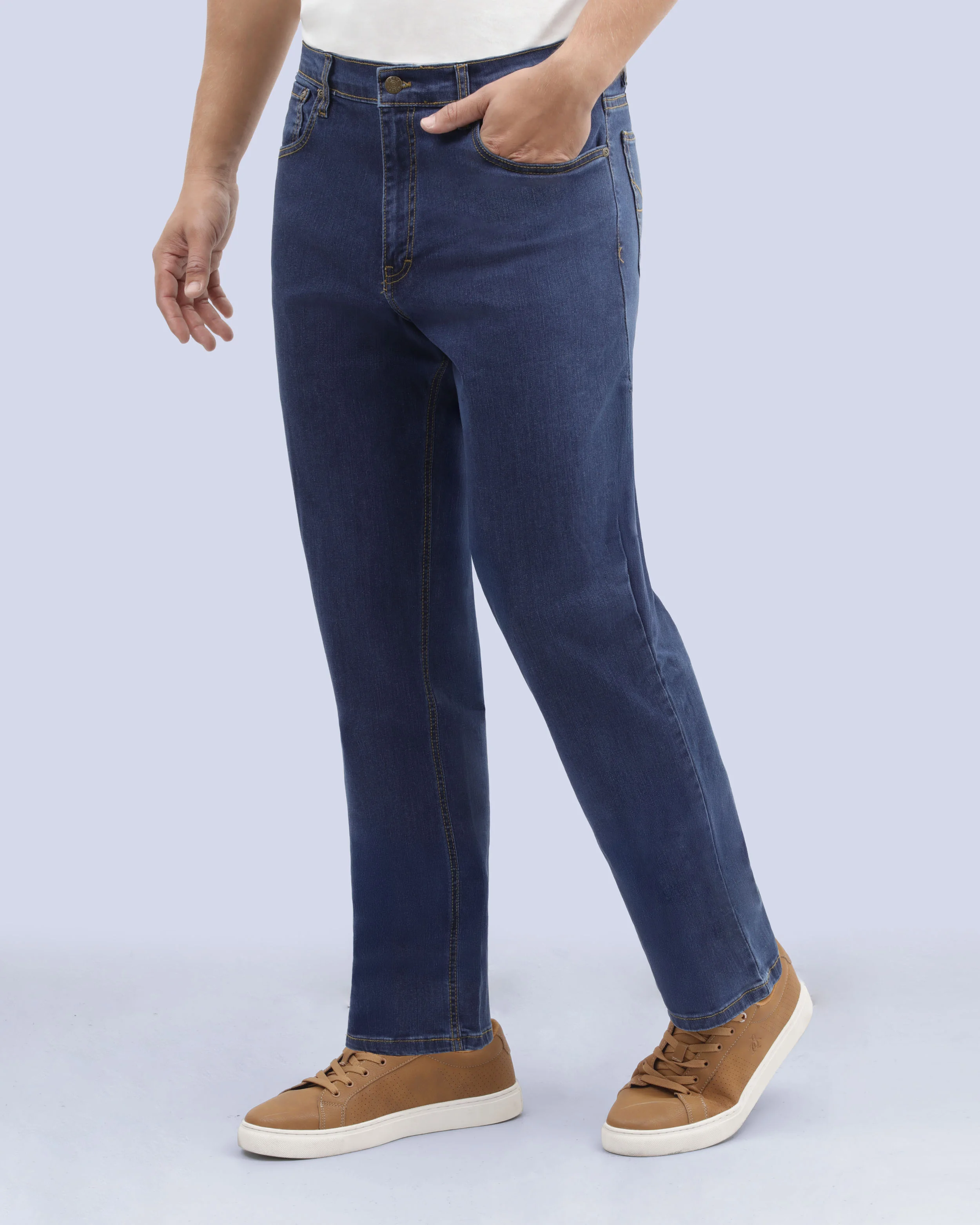 Jeans 702 regular fit azul marino