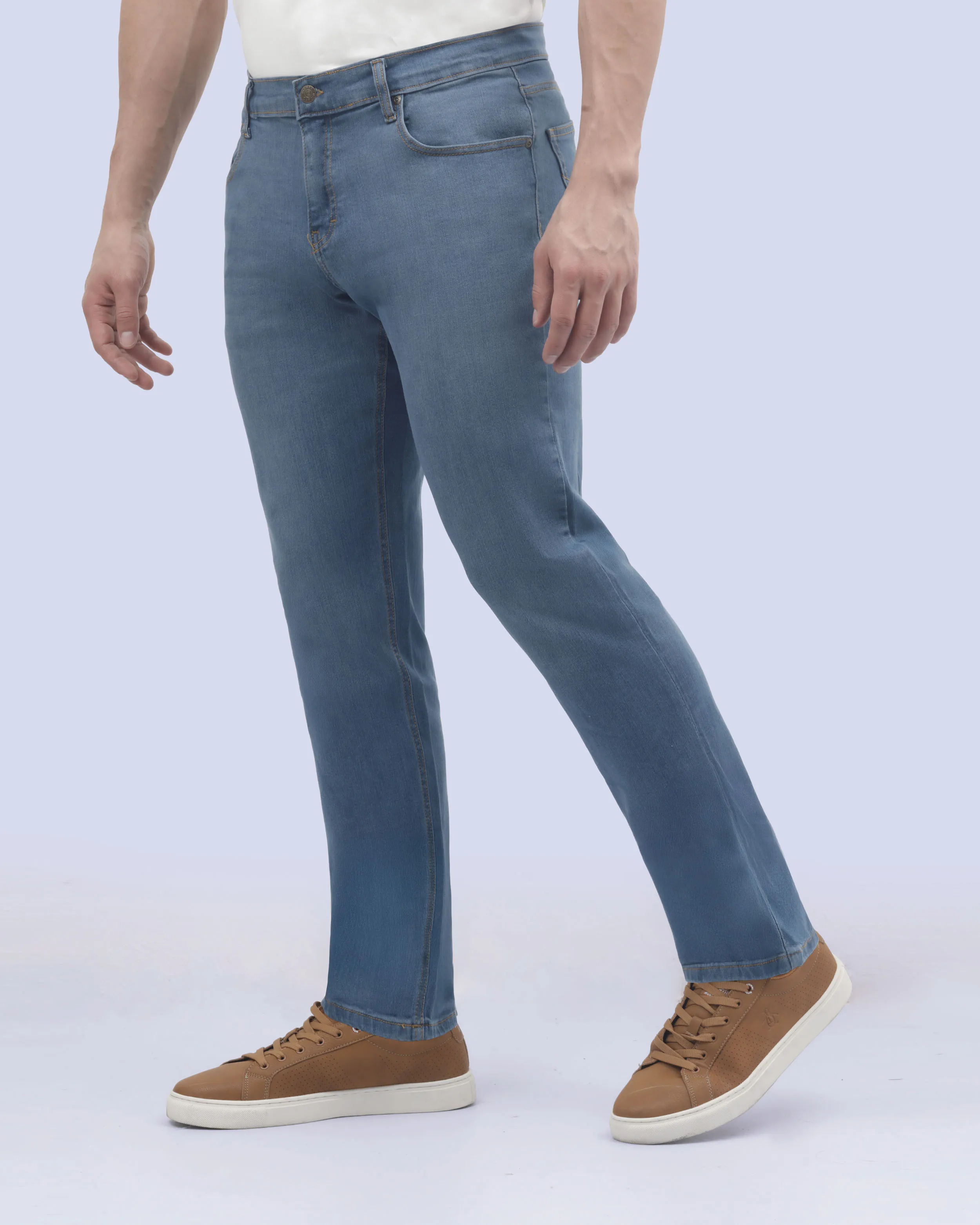 Jeans slim fit 711 celeste