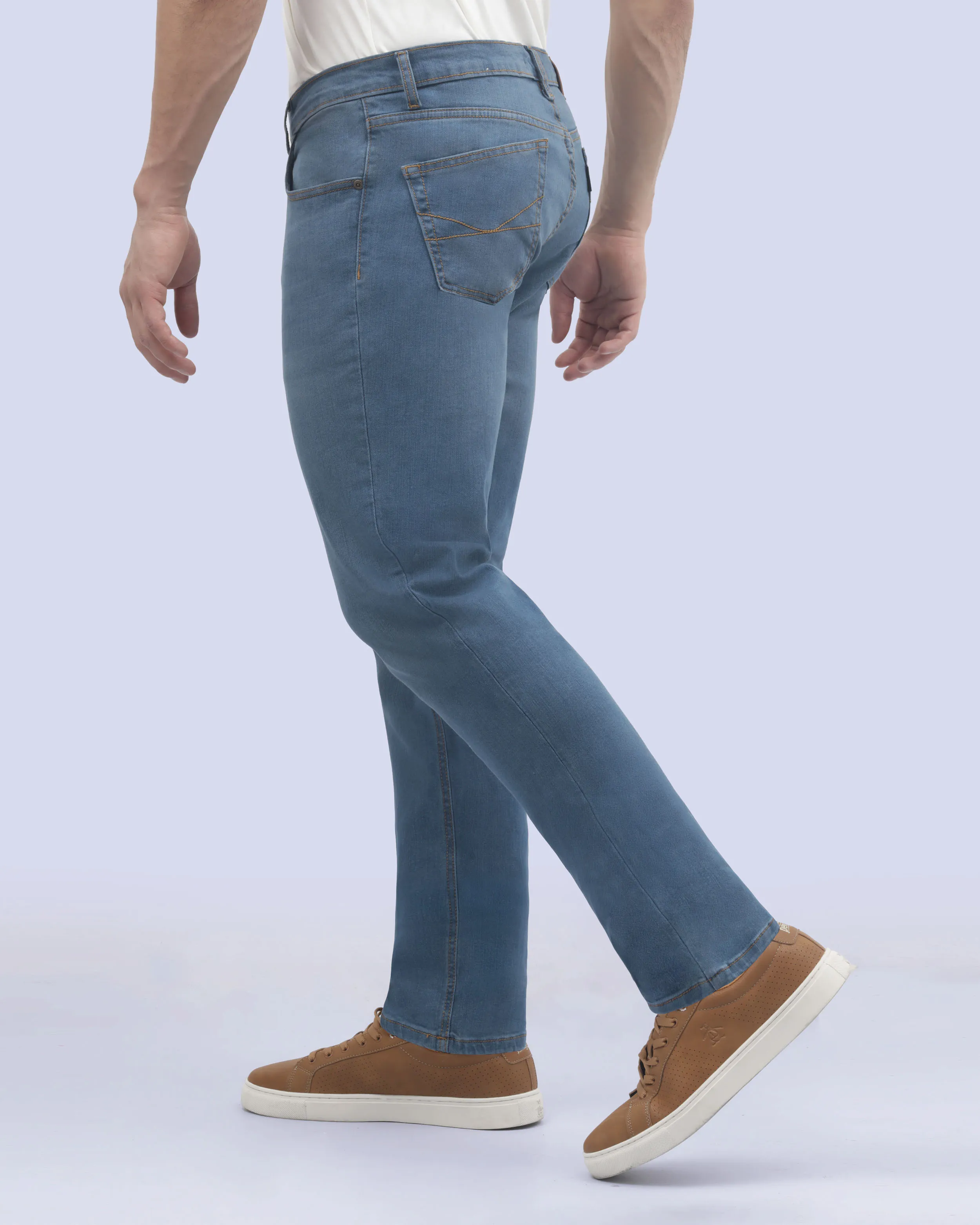 Jeans slim fit 711 celeste