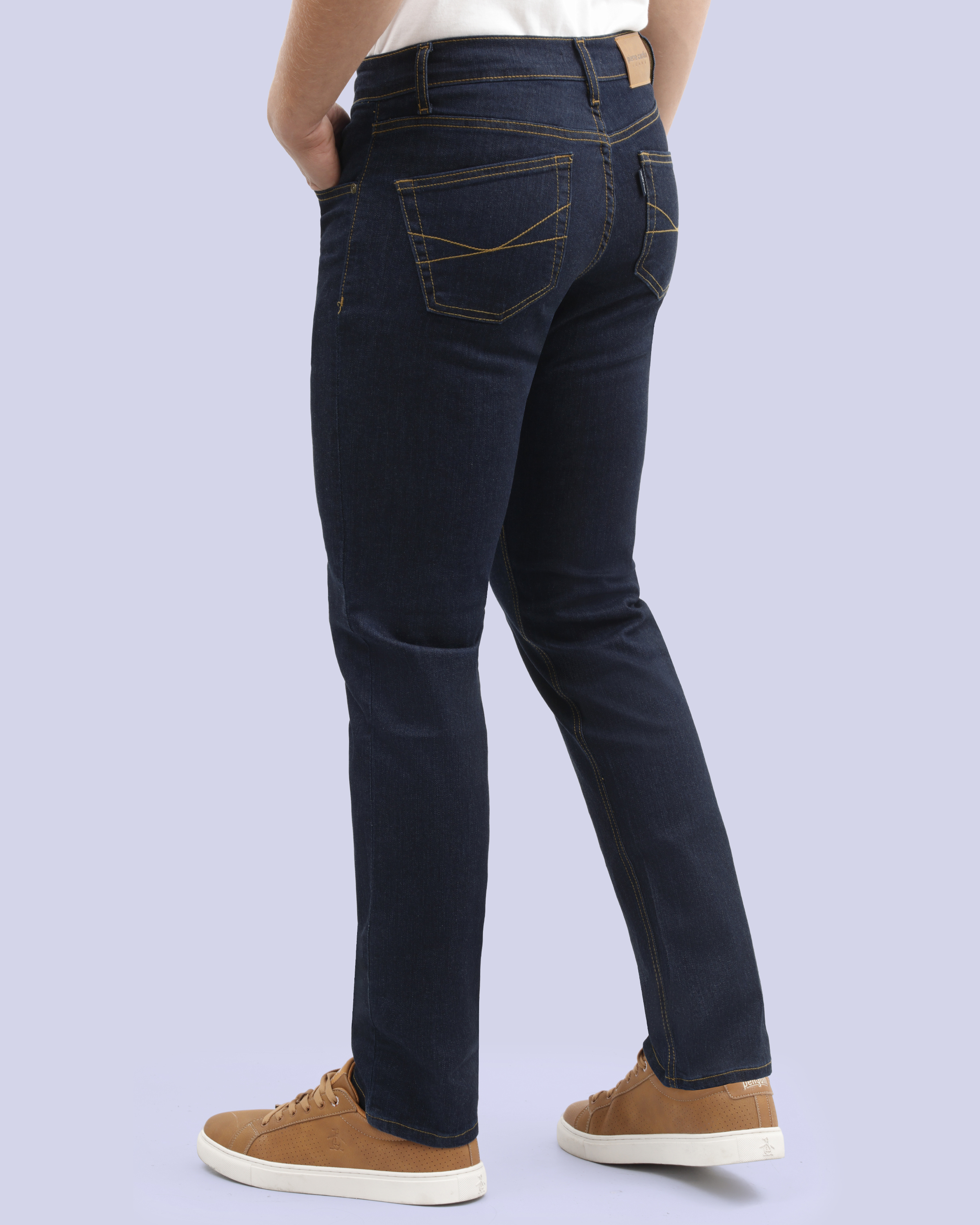 Jeans slim fit 711 azul oscuro básico
