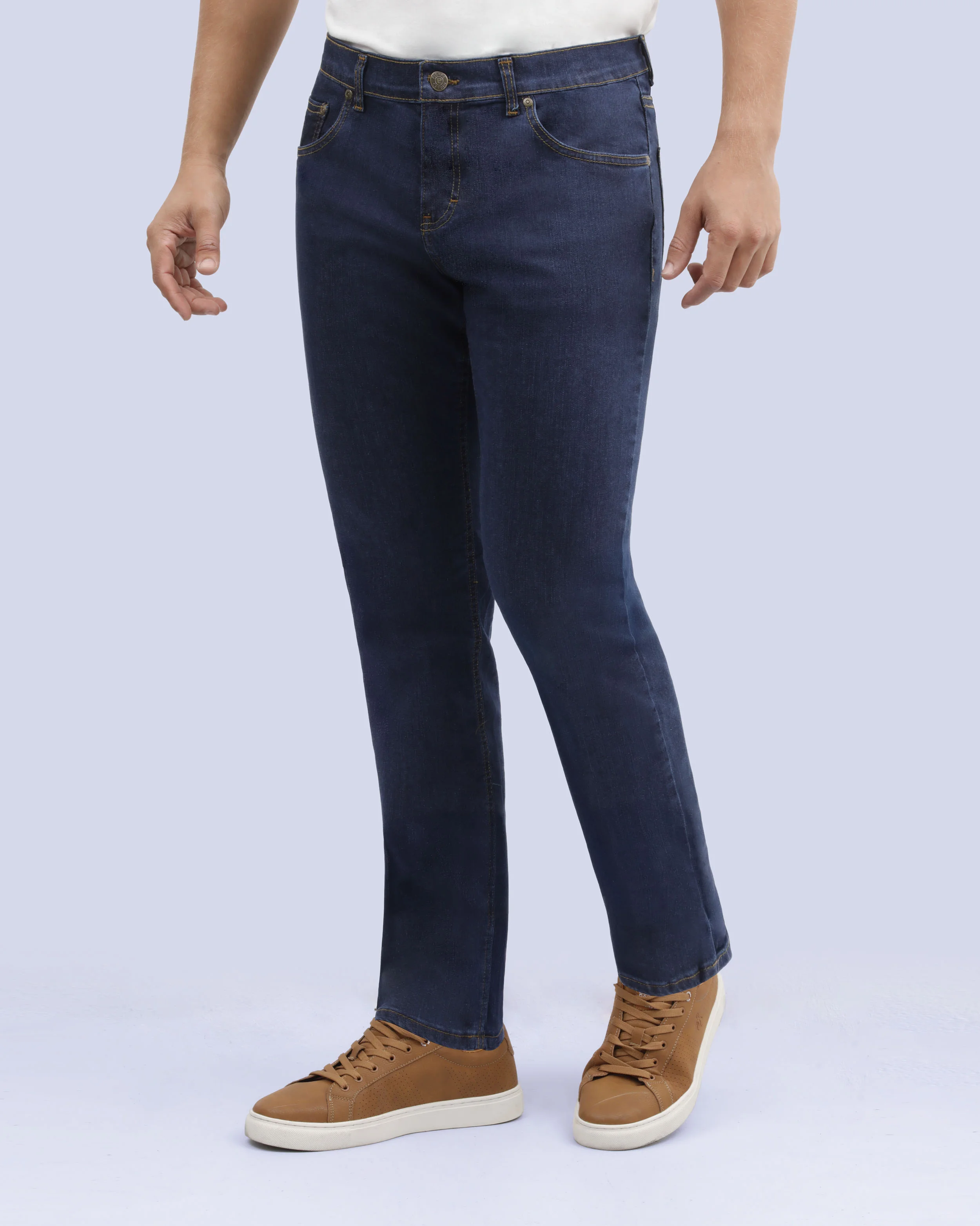 Jeans slim fit 711 azul básico