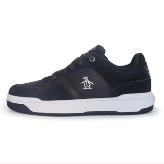 Calzado casual azul con suela blanca