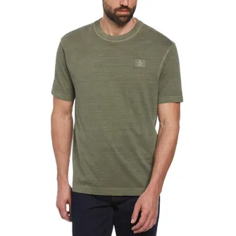 Camiseta moda oversize manga corta verde