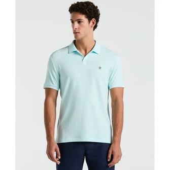 Polo moda interlock manga corta verde