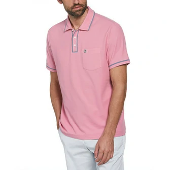 Polo earl™ moda lisa pique manga corta