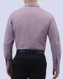 Camisa textura branson slim fit en color lila