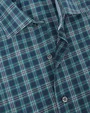 Camisa cuadro branson slim fit en color verde oscuro
