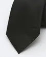 Corbata corcel con textura negra