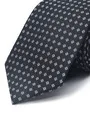 Corbata corcel con diseño negra