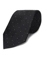Corbata corcel con diseño negro