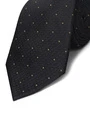 Corbata corcel con diseño negro