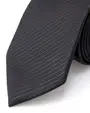Corbata corcel con diseño negra