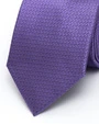Corbata corcel textura en color morado lila