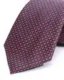 Corbata corcel con diseño roja