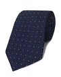 Corbata corcel con diseño azul