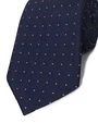 Corbata corcel con diseño azul