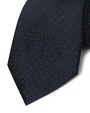 Corbata corcel con diseño azul