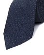 Corbata corcel con diseño azul