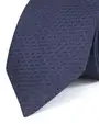 Corbata corcel con diseño azul