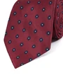 Corbata corcel con diseño vino