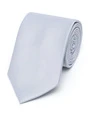 Corbata corcel lisa gris