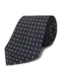 Corbata corcel con diseño negro