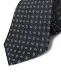 Corbata corcel con diseño negro