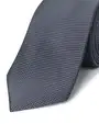 Corbata corcel gris
