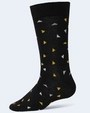 Calcetines negro con diseño
