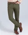 Pantalón casual corduroy 5 pocket verde