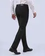 Pantalón de vestir slim fit negro cooling comfort manhattan