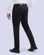 Pantalón de vestir slim fit stretch negro