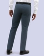 Pantalón casual slim fit azul tencel manhattan