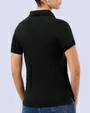 Blusa sport slim fit manga corta black