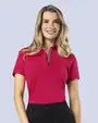 Blusa sport slim fit manga corta rosada