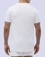 Camiseta de interior blanca con cuello redondo