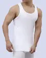 Camiseta blanca sin mangas