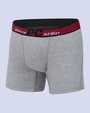 Boxer trunk cotton stretch gris / negro - 2 pack