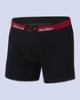 Boxer trunk cotton stretch gris / negro - 2 pack