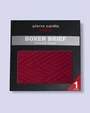Boxer microfiber stretch rojo