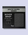 Boxer microfiber stretch gris