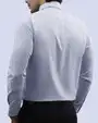 Total comfort camisa de vestir diseño gris