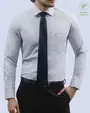 Total comfort camisa de vestir diseño azul