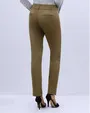 Pantalón de vestir slim beige