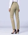 Pantalón de vestir slim beige