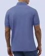 Camisa sport lisa slim fit manga corta cooling tech morada