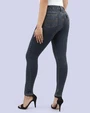 Jeans levanta pompa skinny tiro alto 451 azul