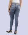 Jeans levanta pompa skinny tiro alto 451 azul claro