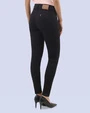 Jeans levanta pompa skinny tiro alto 451 negro básico